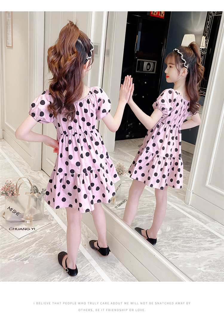 dr4921 เดรส เด็กโต 3 ตัวต่อแพ็ค 110-160 (เลือกไซส์ได้ให้ครบแพ็ค)