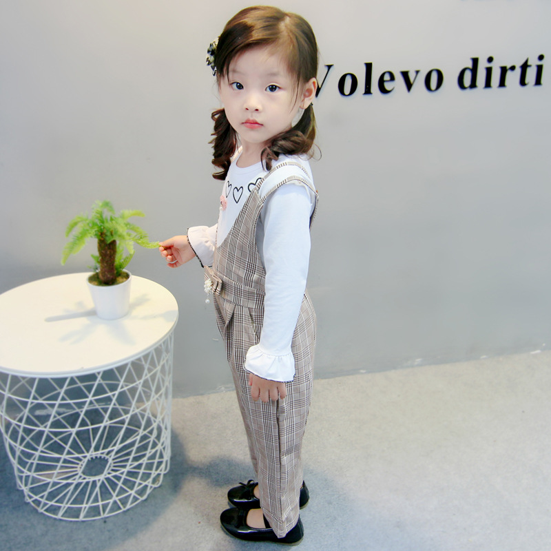 ha553 เสื้อแขนยาว+กางเกงเอี๊ยม size 80-110 4ตัวต่อแพ็ค