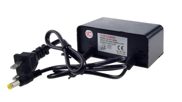 หม้อแปลงกล้องวงจรปิด 12V 2A กันน้ำ สำหรับงานติดตั้งภายนอก