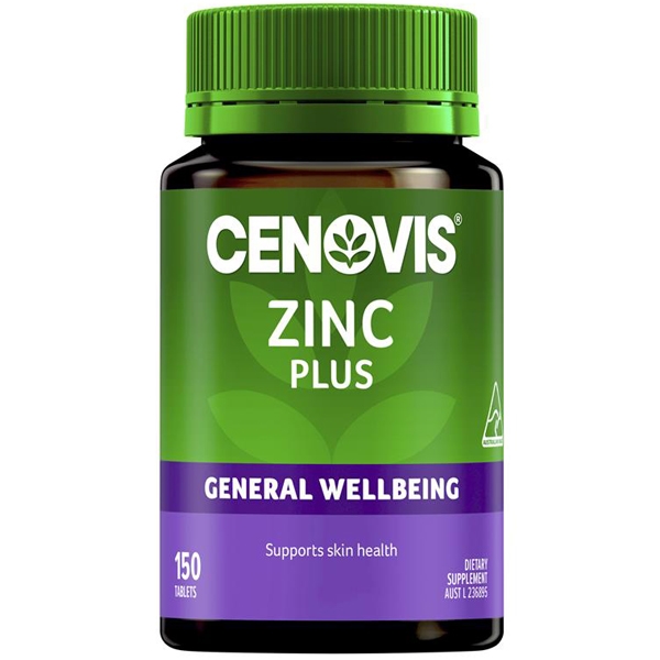 พร้อมส่ง ลดสิวหน้ามัน ซิงค์ Zinc Cenovis ยี่ห้อดัง จากออสเตรเลีย