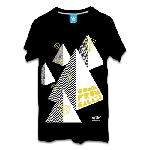 เสื้อผ้าผู้ชาย | เสื้อยืดแฟชั่น เสื้อยืด VERz ลาย Galaxy