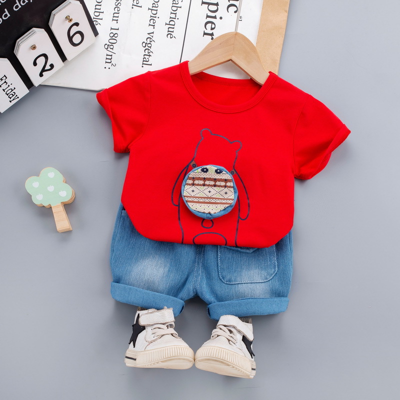 ha1410 เสื้อ+กางเกง size 80-110 จำนวน 4 ตัวต่อแพ็ค