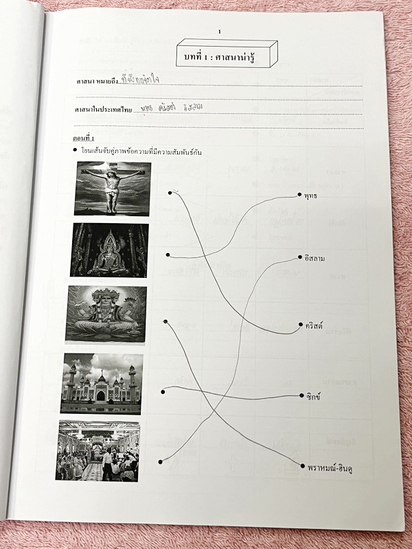 ►Vision Center◄ หนังสือกวดวิชา Vision Center สังคมศึกษา ป.6 เทอม 2 สรุปเนื้อหาสำคัญ เนื้อหามีเว้นว่างให้เติมเองเยอะมาก มีโจทย์ทบทวนประจำบท เนื้อหาและโจทย์มีความยากลึกถึงเตรียมตัวสอบเข้า ม.1 ร.ร.ดัง มีจดบางหน้าและไม่มีเฉลย ►Vision Center◄ หนังสือกวดวิชา Vi