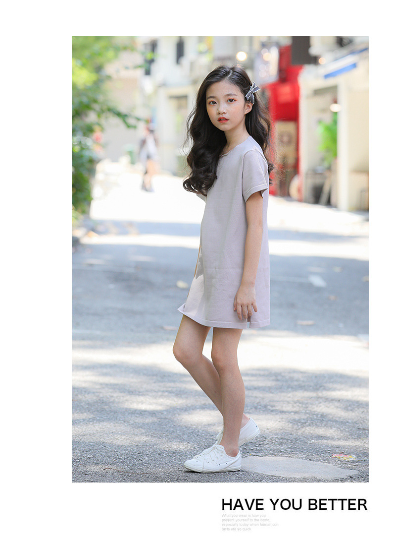 mu277 เดรส 3 ตัวต่อแพ็ค เด็กโต size 120-170 (เลือกให้ครบแพ็ค)
