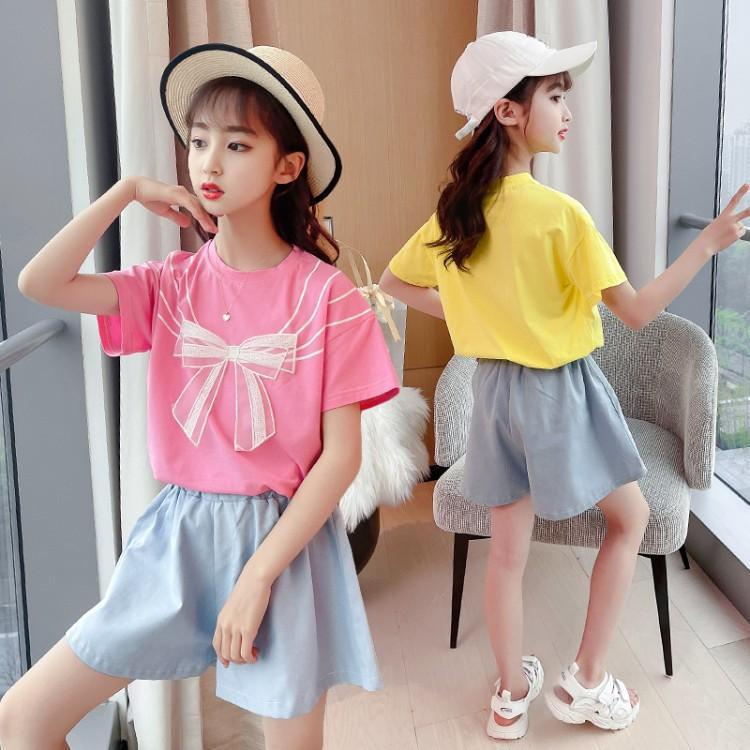 dr4878 เสื้อ+กางเกง เด็กโต 3 ตัวต่อแพ็ค 110-160 (เลือกไซส์ได้ให้ครบแพ็ค)