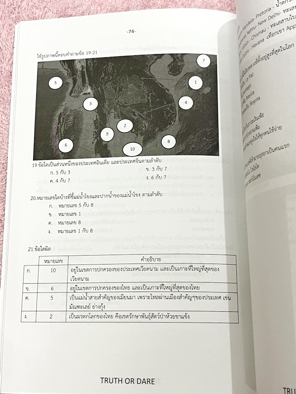 ►สอบเข้าเตรียมอุดม◄ Truth or Dare ปกทอง หนังสือรวมโจทย์ข้อสอบวิชาคณิตศาสตร์ ไทย สังคม โดยรุ่นพี่นักเรียนเตรียมอุดมศึกษา มีเทคนิคการทำข้อสอบทุกวิชา มีเฉลยและเฉลยละเอียดครบทุกข้อ หนังสือใหม่เอี่ยม ไม่มีรอยขีดเขียน