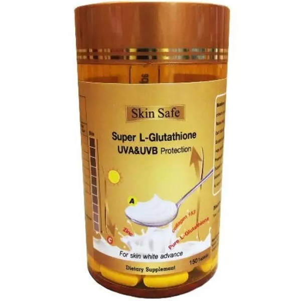 พร้อมส่ง กลูต้า Skin Safe Super L-Glutathione UVA&UVB Protection