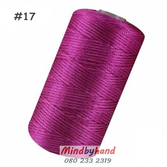 เชือกร่ม ขนาด 1.5 มิล สี 17 Red Snow