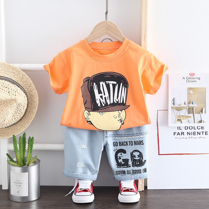 ha1393 เสื้อ+กางเกง size 80-110 จำนวน 4 ตัวต่อแพ็ค