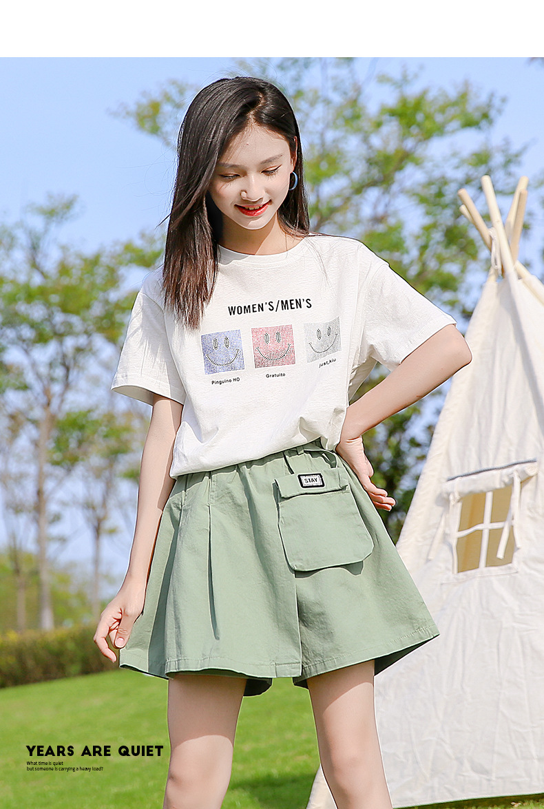 dr5362 เสื้อ+กางเกง เด็กโต 3 ตัวต่อแพ็ค 110-170 (เลือกไซส์ได้ให้ครบแพ็ค)