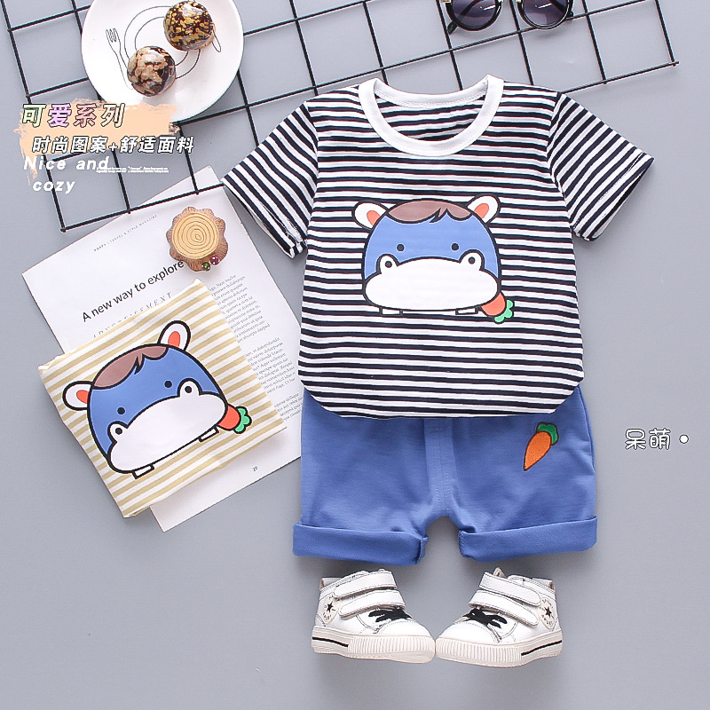 ha1602 เสื้อ+กางเกง size 80-110 จำนวน 4 ตัวต่อแพ็ค