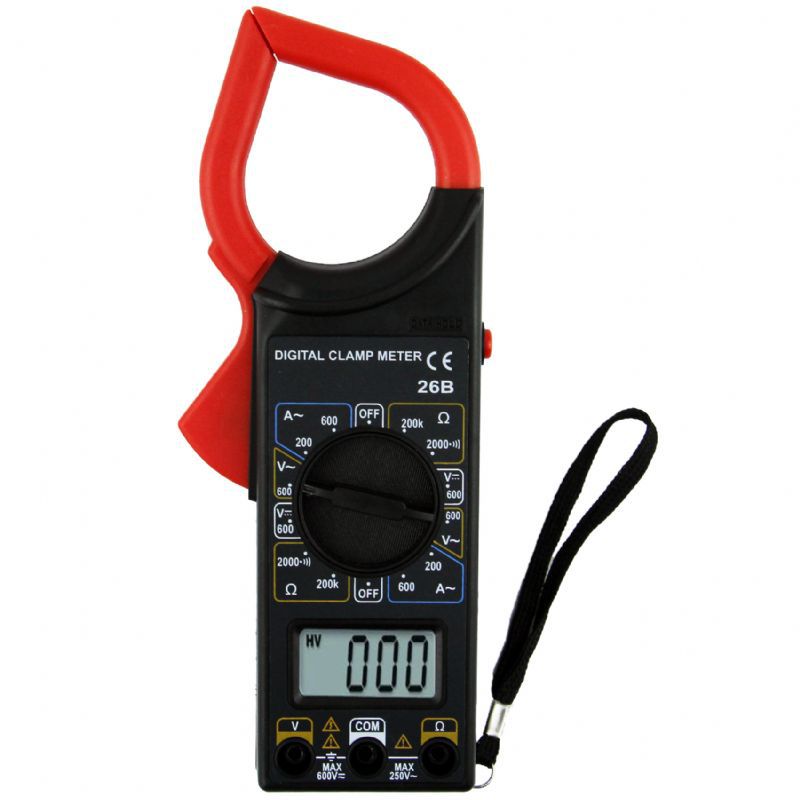 Digital Clamp-on Multimeter ดิจิตอลแคลมป์-มัลติมิเตอร์ DT26B