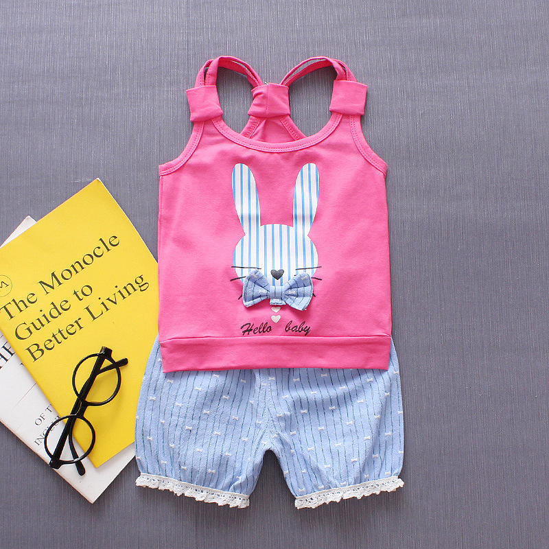ha375 เสื้อกล้าม+กางเกง size 80-110 4ตัวต่อแพ็ค