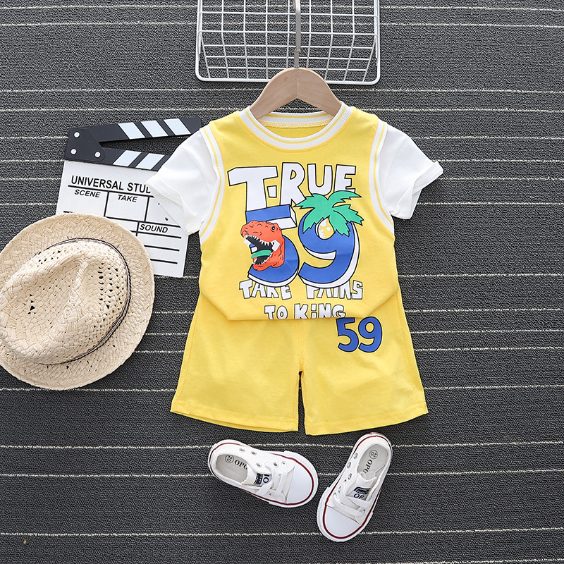 ha1381 เสื้อ+กางเกง size 80-110 จำนวน 4 ตัวต่อแพ็ค