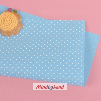 ผ้าสักหลาด ลายจุด (จุดเล็ก)