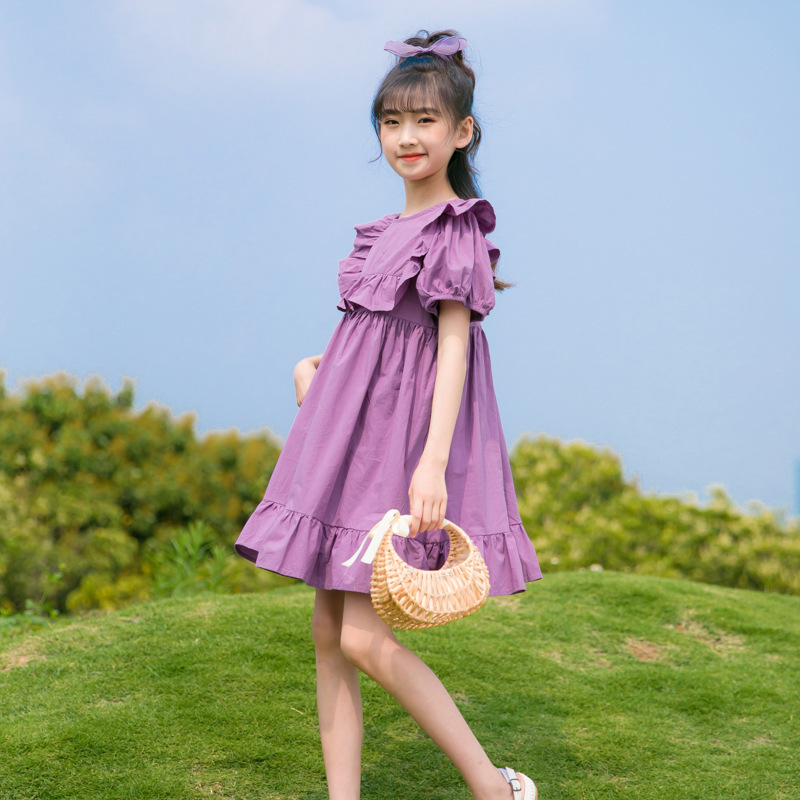 dr4951 เดรส เด็กโต 3 ตัวต่อแพ็ค 110-160 (เลือกไซส์ได้ให้ครบแพ็ค)