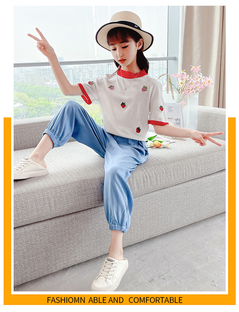 dr5280 เสื้อ+กางเกง เด็กโต 3 ตัวต่อแพ็ค 110-160 (เลือกไซส์ได้ให้ครบแพ็ค)