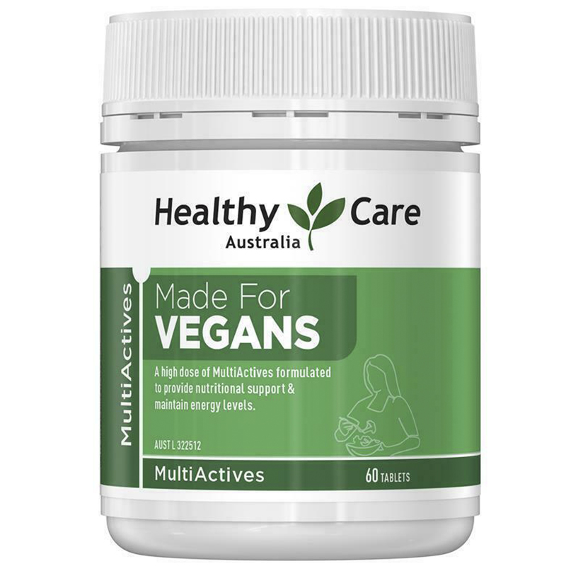 พร้อมส่ง เพิ่มภูมิคุ้มกัน Healthy Care Multi Actives Made for Vegans