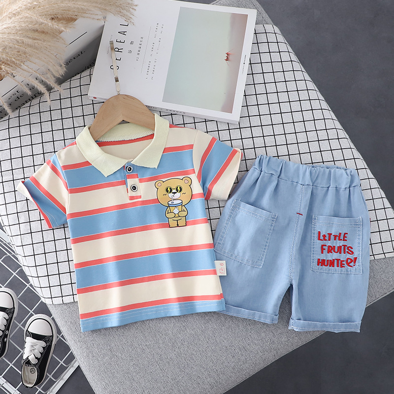 ha1335 เสื้อ+กางเกง size 80-120 จำนวน 5 ตัวต่อแพ็ค