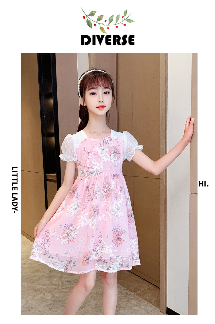 dr5343 เดรส เด็กโต 3 ตัวต่อแพ็ค 110-160 (เลือกไซส์ได้ให้ครบแพ็ค)