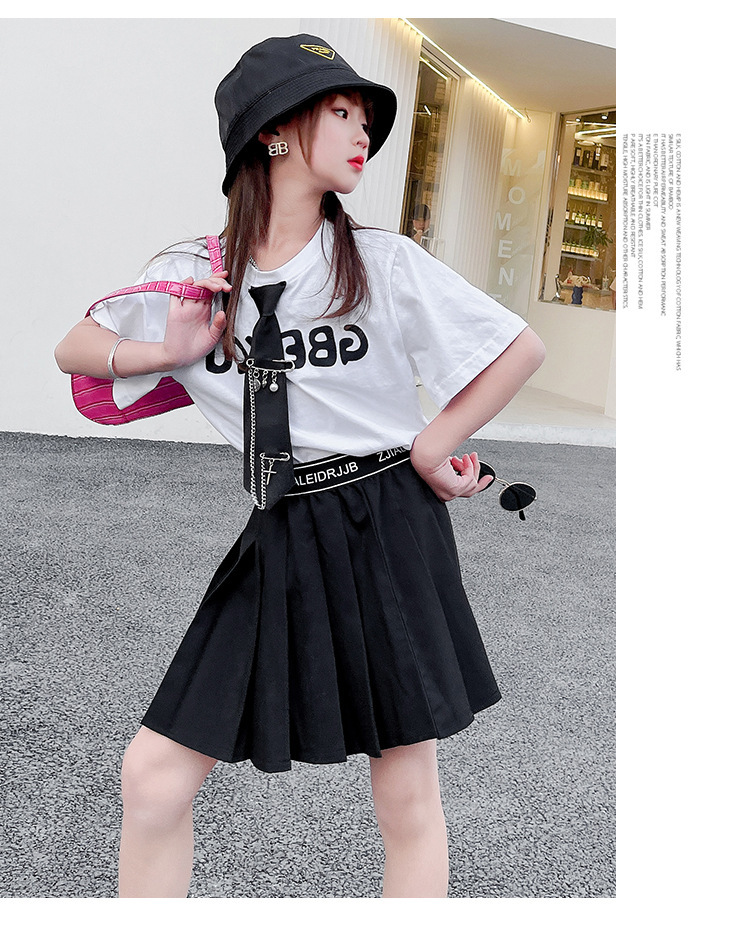 dr4900 เสื้อ+กระโปรง เด็กโต 3 ตัวต่อแพ็ค 110-170 (เลือกไซส์ได้ให้ครบแพ็ค)