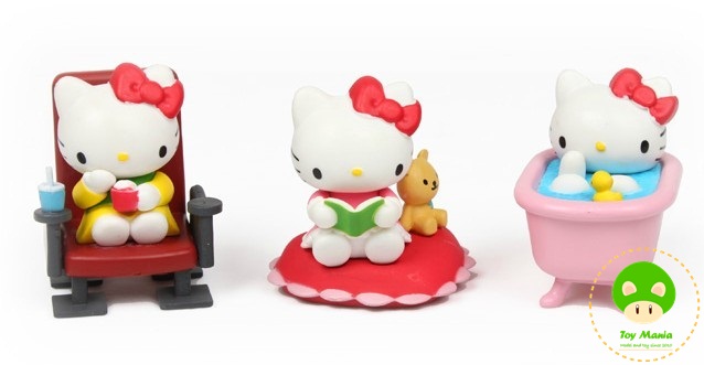 โมเดลคิตตี้ ชุด Hello Kitty Relax
