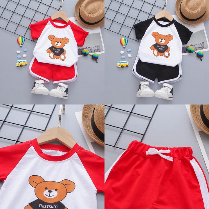 ha1565 เสื้อ+กางเกง size 80-110 จำนวน 4 ตัวต่อแพ็ค