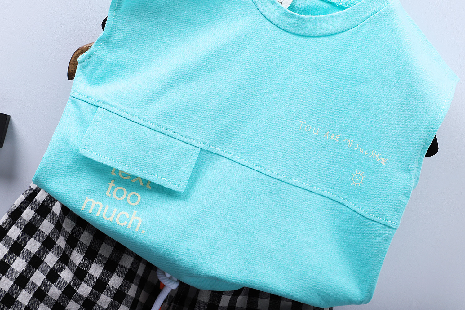ha1579 เสื้อ+กางเกง size 80-110 จำนวน 4 ตัวต่อแพ็ค