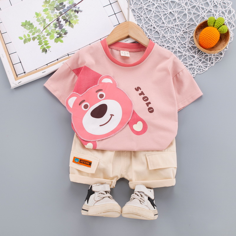ha1522 เสื้อ+กางเกง size 80-120 จำนวน 5 ตัวต่อแพ็ค