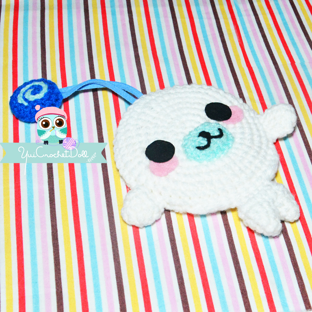 ที่ครอบพวงกุญแจ แมวน้ำ MAMEGOMA