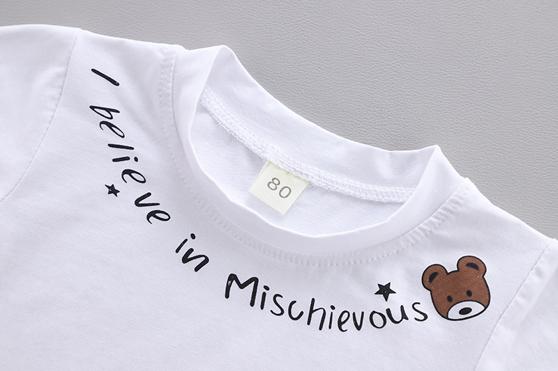 ha1414 เสื้อ+กางเกงเอี๊ยม size 80-110 จำนวน 4 ตัวต่อแพ็ค