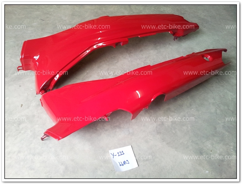 ฝาข้าง MATE-111 สีแดง