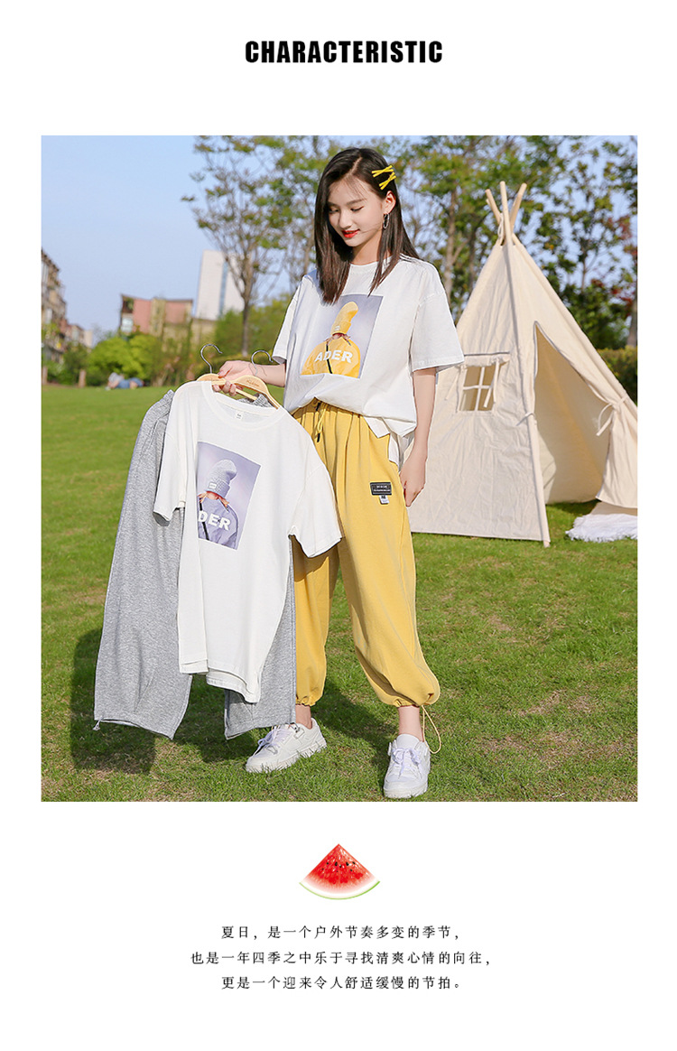 dr5428 เสื้อ+กางเกง เด็กโต 3 ตัวต่อแพ็ค 110-170 (เลือกไซส์ได้ให้ครบแพ็ค)