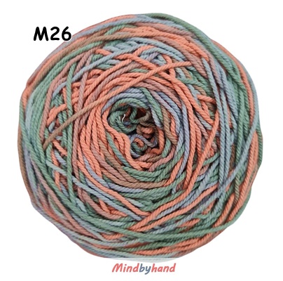 เชือกฟอกสีเหลือบ สี 26