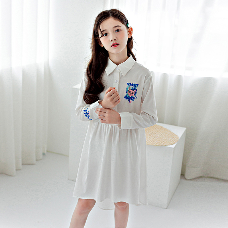 dm220 เดรส เด็กโต 3 ตัวต่อแพ็ค 110-160 (เลือกไซส์ให้ครบแพ็ค)