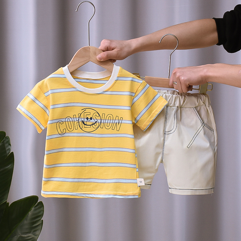ha1693 เสื้อ+กางเกง size 80-110 จำนวน 4 ตัวต่อแพ็ค