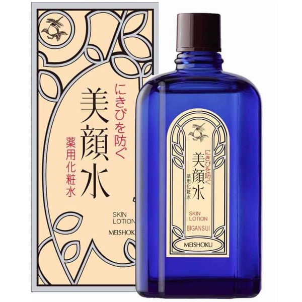 พร้อมส่ง เมโชกุ บิกังซุย โทนเนอร์ลดสิวจากญี่ปุ่น Meishoku Bigansui Lotion 80ml.