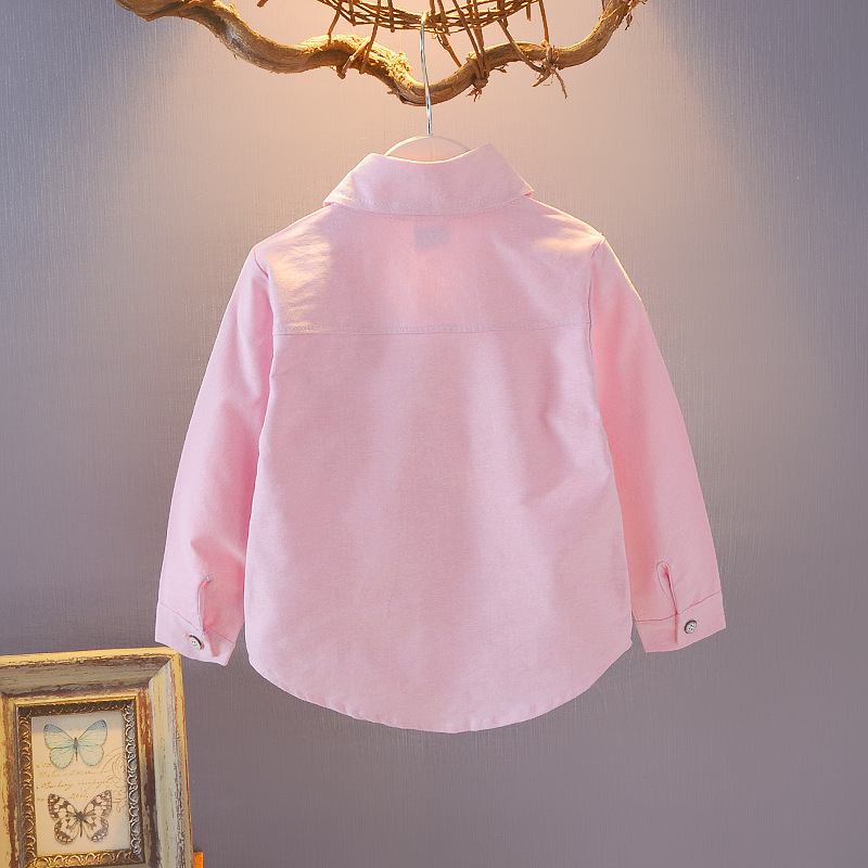 ha577 เสื้อเชิร์ตแขนยาว size 80-110 4ตัวต่อแพ็ค