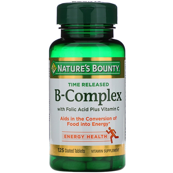 พร้อมส่ง วิตามินบีรวม Nature's Bounty, B-Complex, Time Released