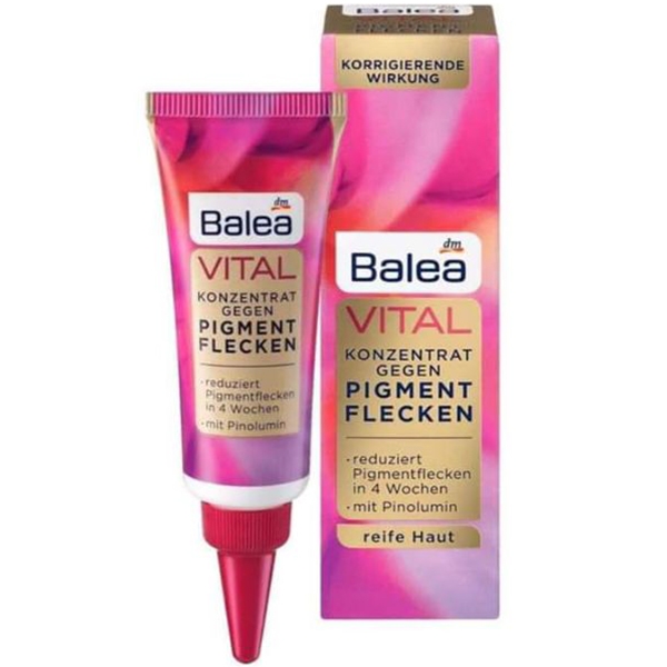 พร้อมส่ง ครีมแต้มฝ้า เยอรมัน Balea Vital Concentrate Pigment Flecken 20ml. (หลอดชมพู)