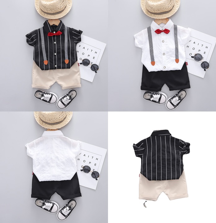 ha1282 เสื้อ+กางเกง size 80-110 จำนวน 4 ตัวต่อแพ็ค