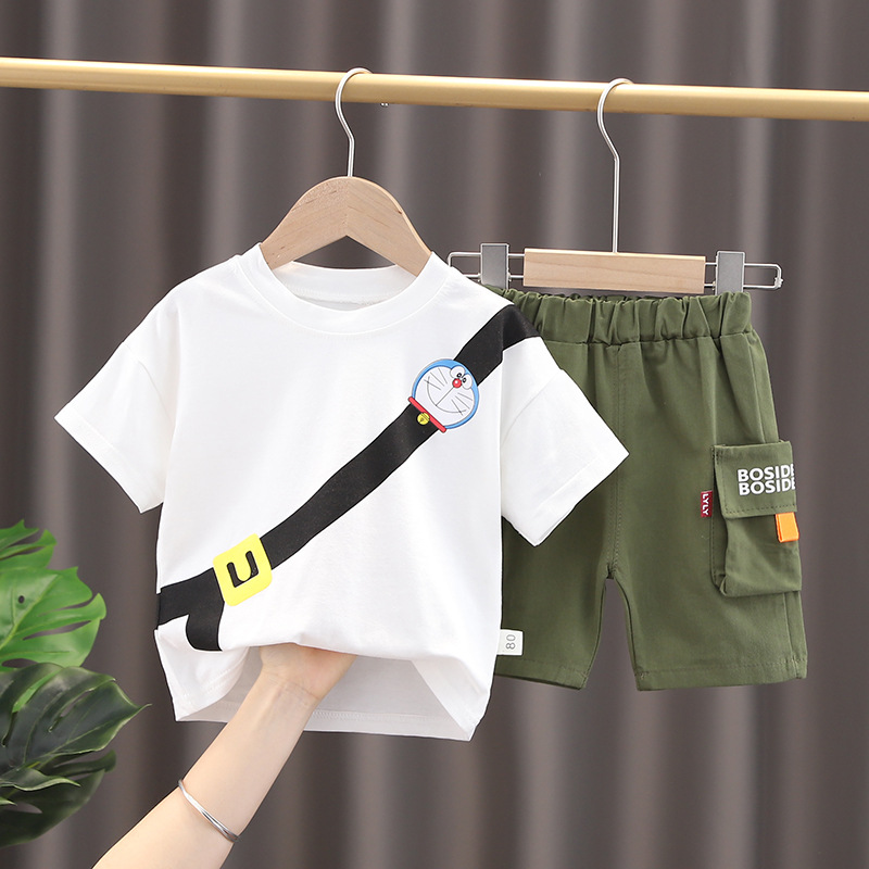 ha1441 เสื้อ+กางเกง size 80-120 จำนวน 5 ตัวต่อแพ็ค
