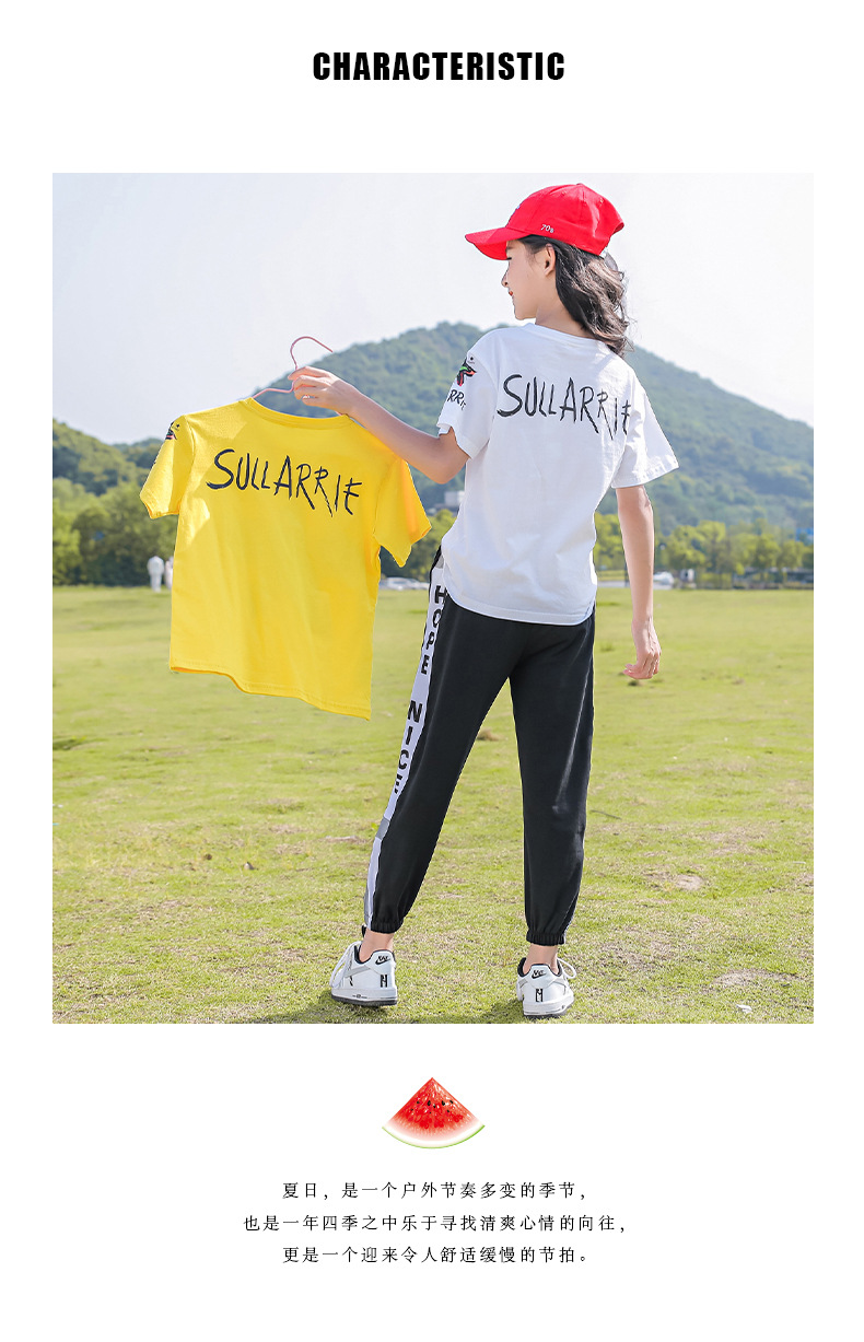 dr5443 เสื้อ+กางเกง เด็กโต 3 ตัวต่อแพ็ค 110-170 (เลือกไซส์ได้ให้ครบแพ็ค)