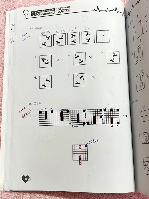 ►TPAT1◄ เซ็ทหนังสือกวดวิชา Ondemand ความถนัดแพทย์ ปี 2565 รวม 4 เล่ม + ไฟล์เฉลย ในหนังสือมีเนื้อหาและแนวโจทย์ UPDATE ข้อสอบใหม่ๆ โจทย์เป็นแบบจับเวลา และมีคุณภาพเทียบเท่ากับข้อสอบจริง อาจารย์มีบอกบทที่ชอบออกสอบบ่อยๆ หลักการทำข้อสอบในพาร์ทต่างๆ พร้อมเทคนิคล