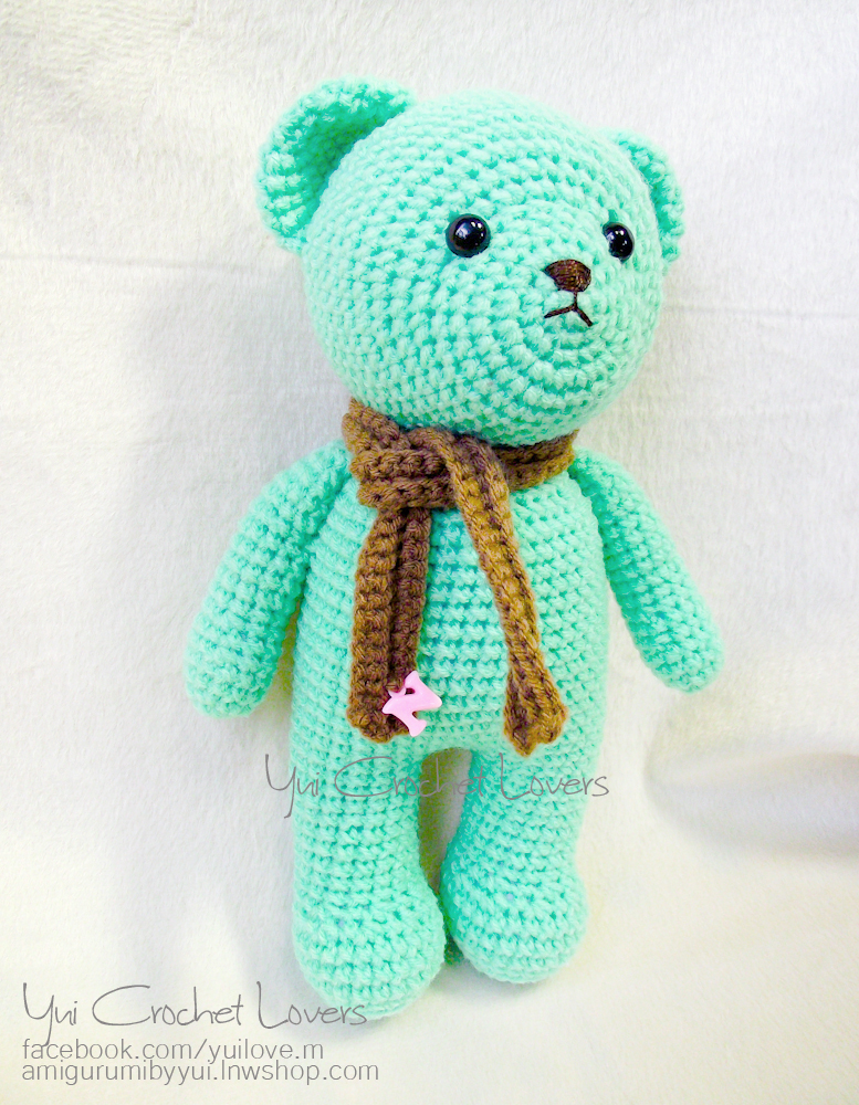 ตุ๊กตาถักไหมพรมหมี เท็ดดี้แบร์ Teddy Bear