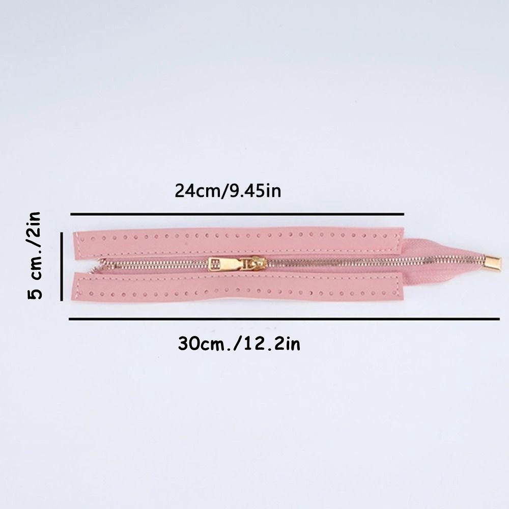 ซิปพร้อมหนังสำเร็จรูป ความยาวประมาณ 9 นิ้ว