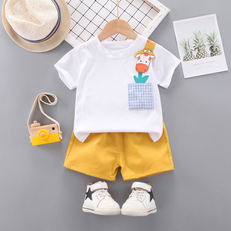 ha1599 เสื้อ+กางเกง size 80-110 จำนวน 4 ตัวต่อแพ็ค