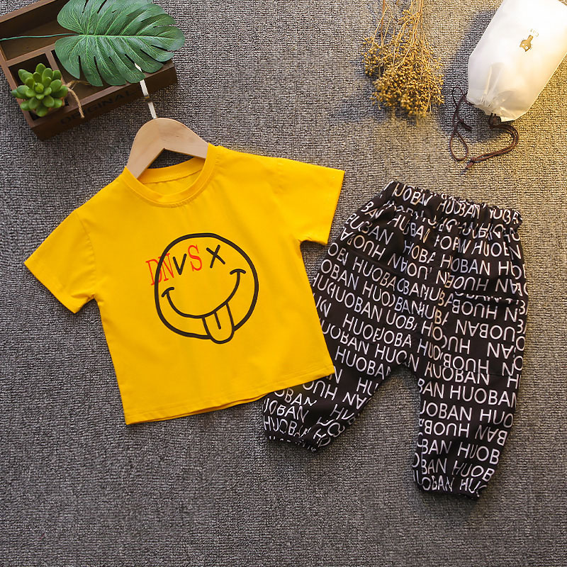 ha1434 เสื้อ+กางเกง size 80-120 จำนวน 5 ตัวต่อแพ็ค