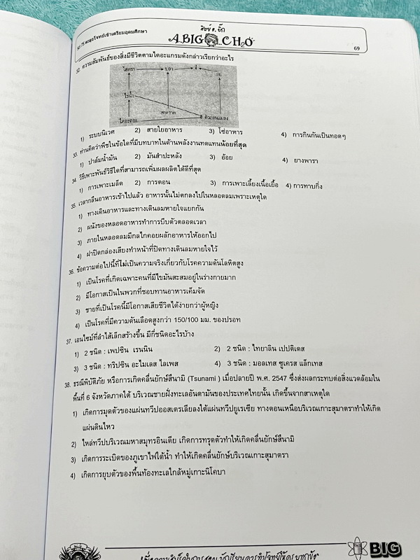 ►อ.บิ๊ก◄ หนังสือกวดวิชาวิชาวิทยาศาสตร์ อ.บิ๊ก Sci7 พิชิตเตรียม ตะลุยโจทย์เข้าเตรียมอุดมศึกษา มีโจทย์แบบฝึกหัดและโจทย์ข้อสอบวัดผลทั้งเล่ม จดครบเกือบทั้งเล่ม จดละเอียด ด้านหลังมีเฉลยครบทุกข้อ