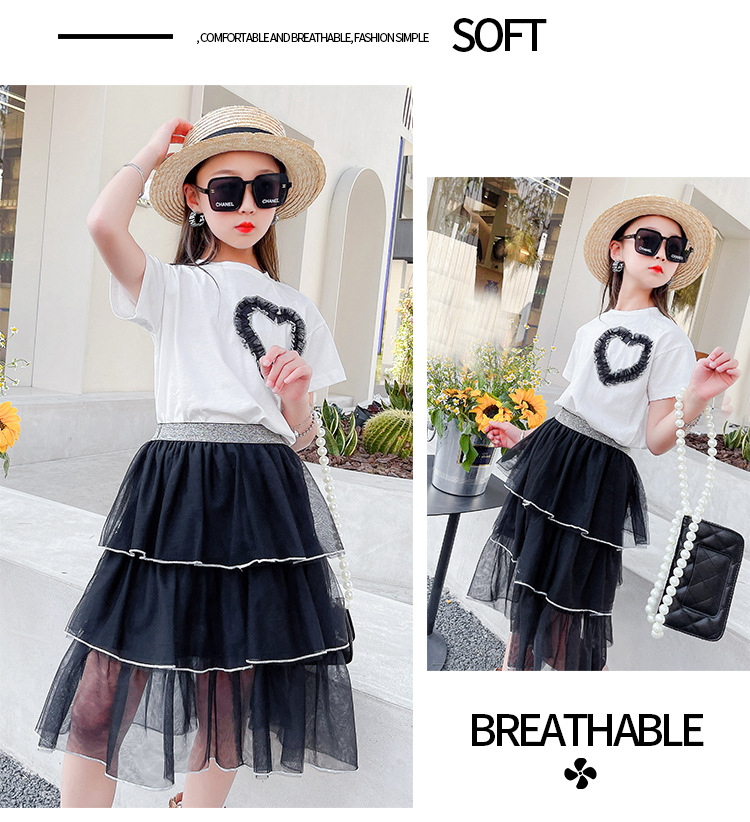 dr5219 เสื้อ+กระโปรง เด็กโต 3 ตัวต่อแพ็ค 110-170 (เลือกไซส์ได้ให้ครบแพ็ค)
